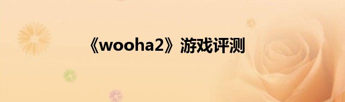 《wooha2》游戲評測