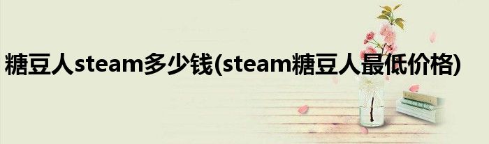 糖豆人steam多少錢(steam糖豆人最低價格)