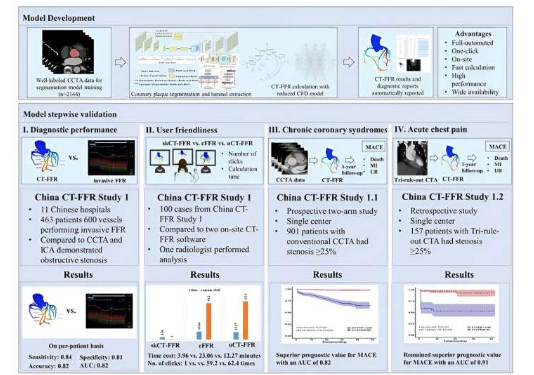 全自動一鍵式現(xiàn)場 CT-FFR：評估冠狀動脈疾病患者的工具