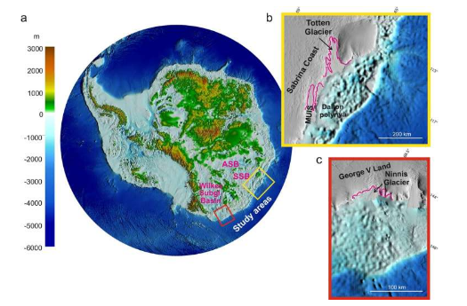 研究表明海底峽谷對于南極冰蓋的不穩(wěn)定性至關(guān)重要